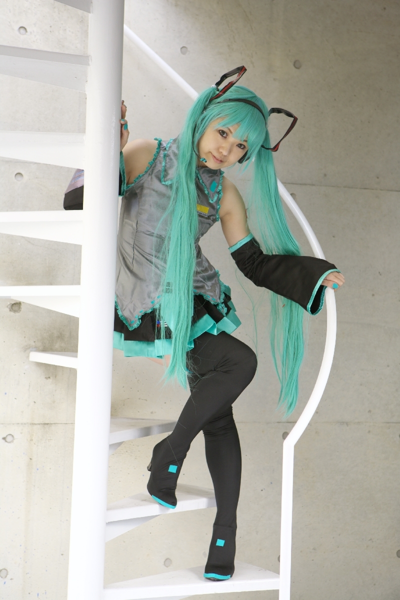 [Cosplay]Vocaloid-性感的Hatsune Mike